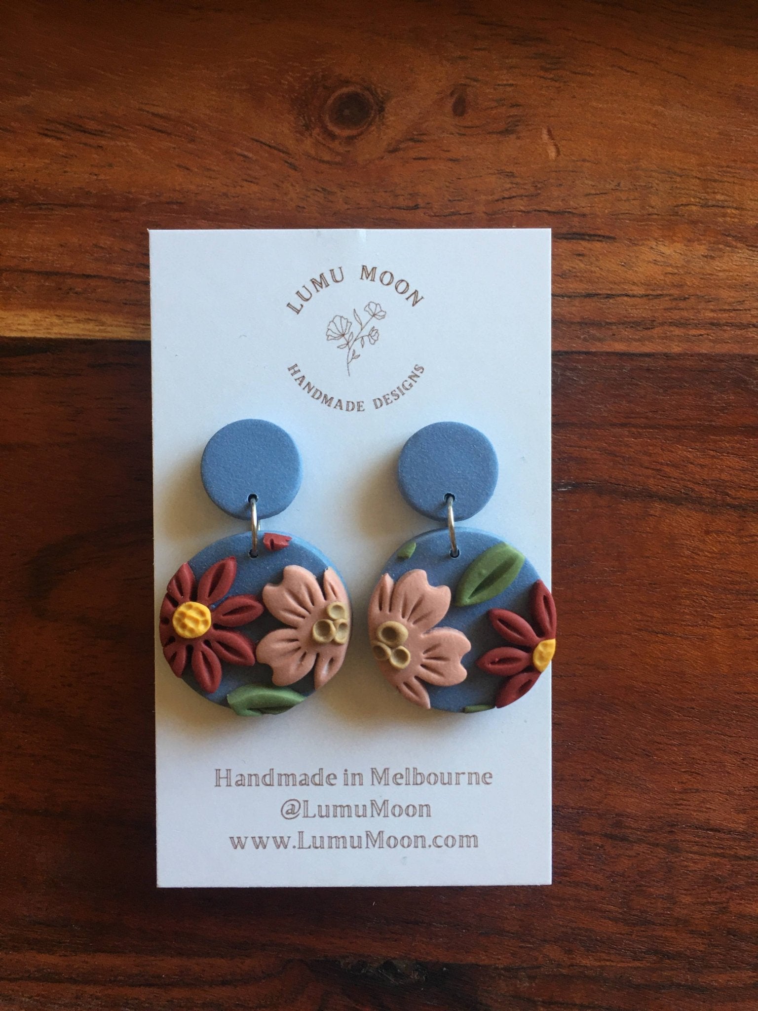 Blue Sky Spring Dangle Earrings - Land to Coast