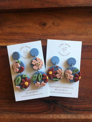 Blue Sky Spring Dangle Earrings - Land to Coast