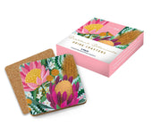 Botanical Bushland Drink Coaster Set 4 - Land to Coast