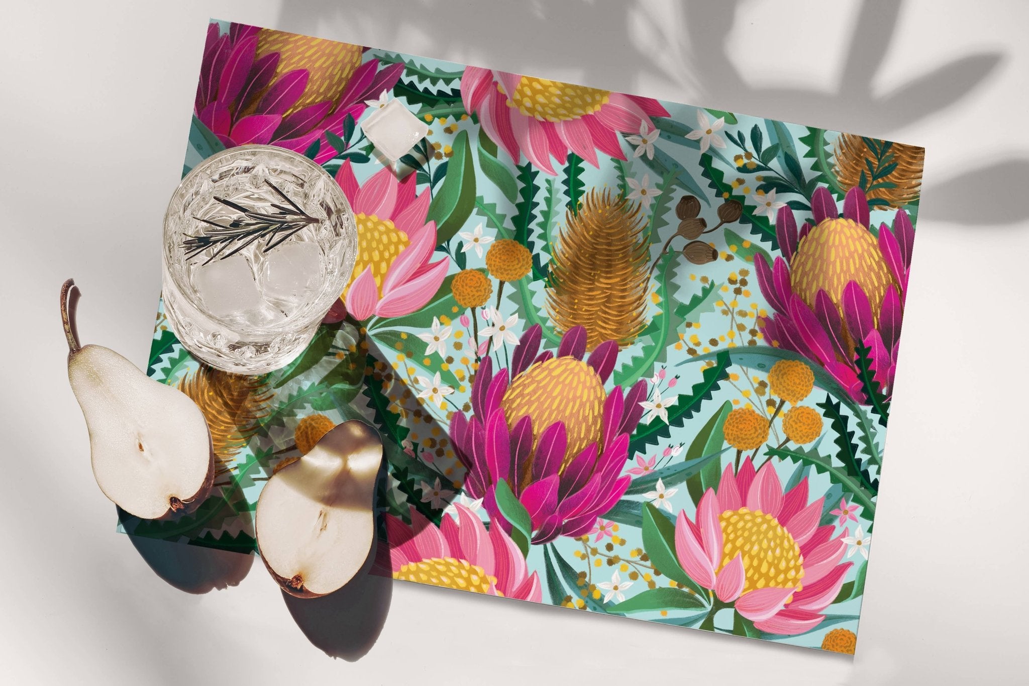 Botanical Bushland Placemat Set 4 - Land to Coast