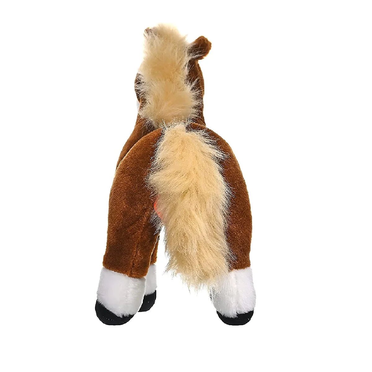 Brown Standing Horse Stuffed Animal - 12" - Land to Coast