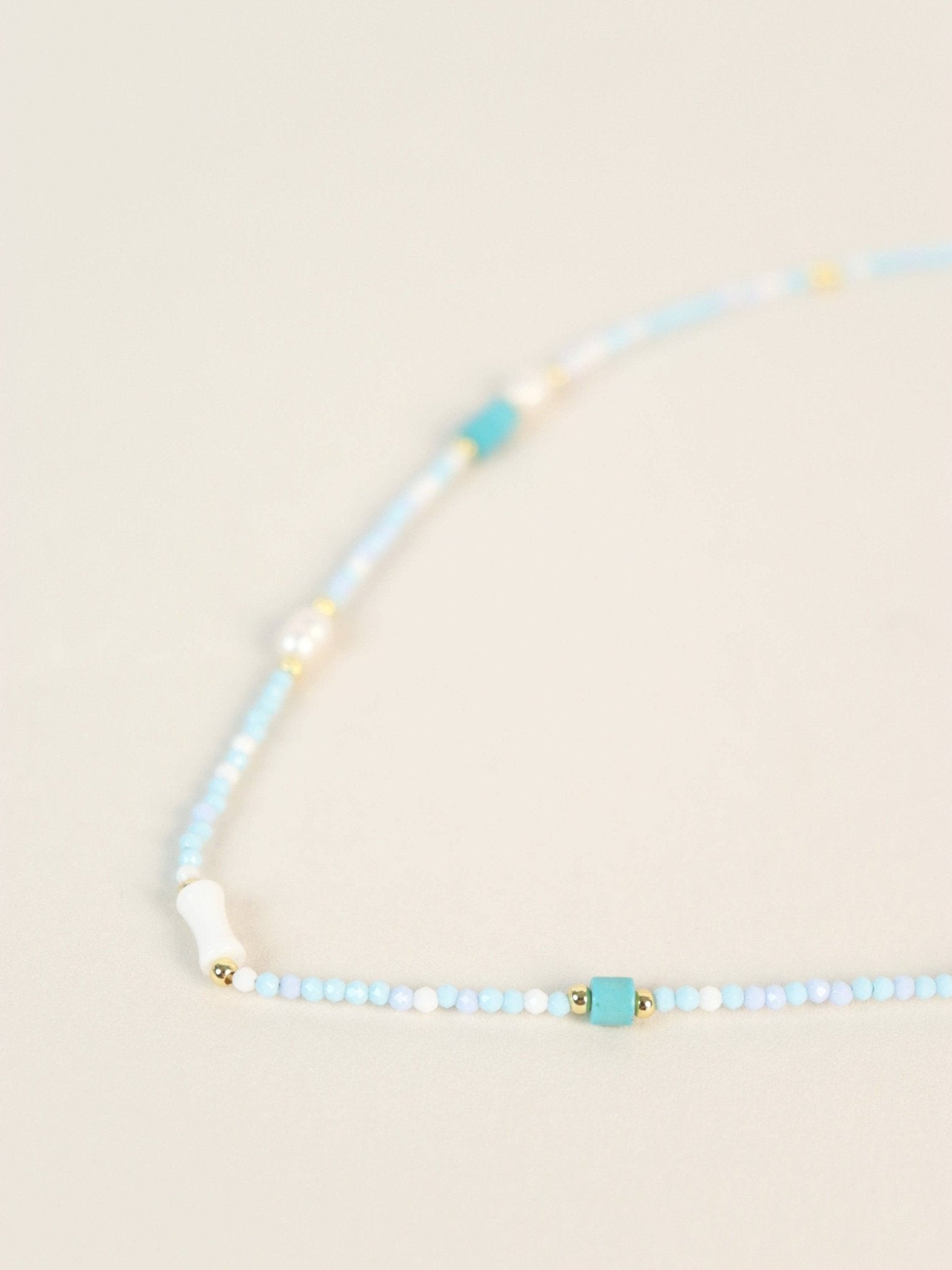 Calypso Pearl Beaded Necklace - Land to Coast