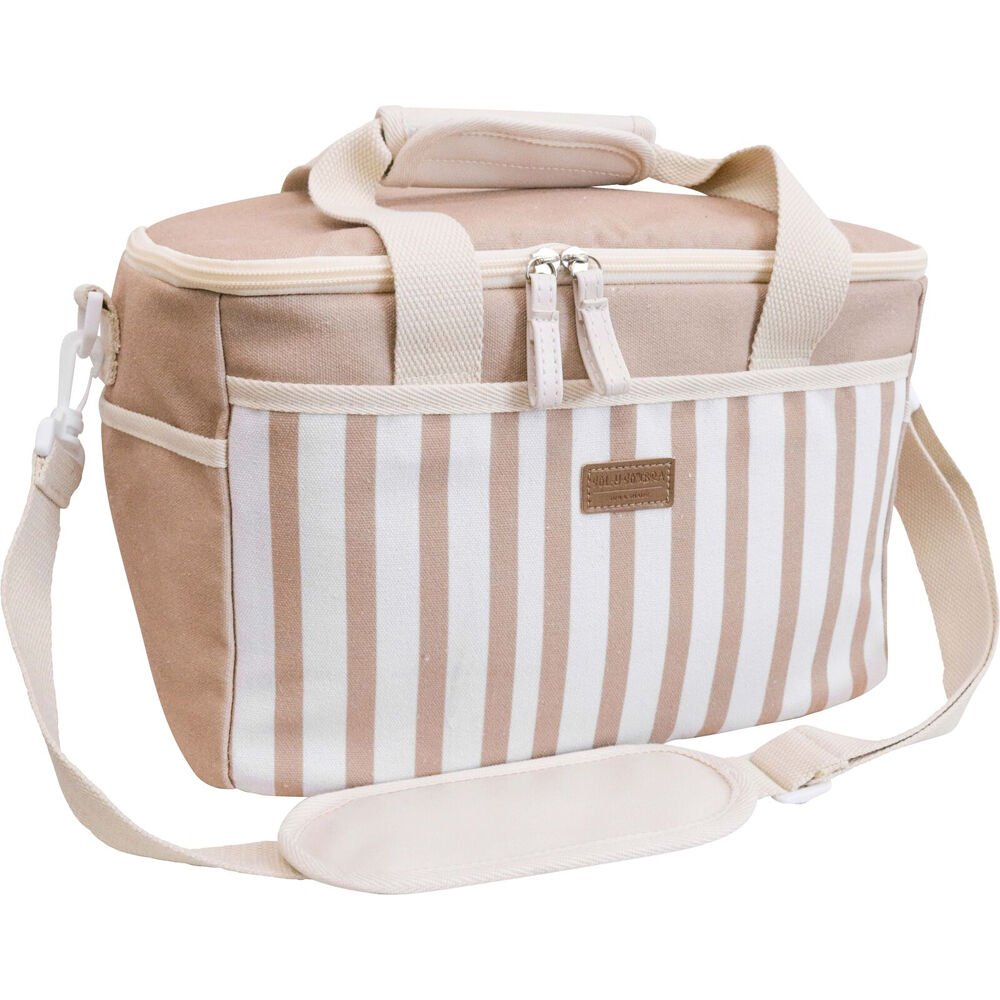 Carry All Cooler Bag Canvas Sand - Land to Coast