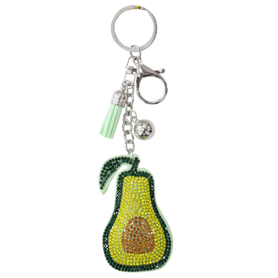 Keyring Bag Hanger Green Avocado