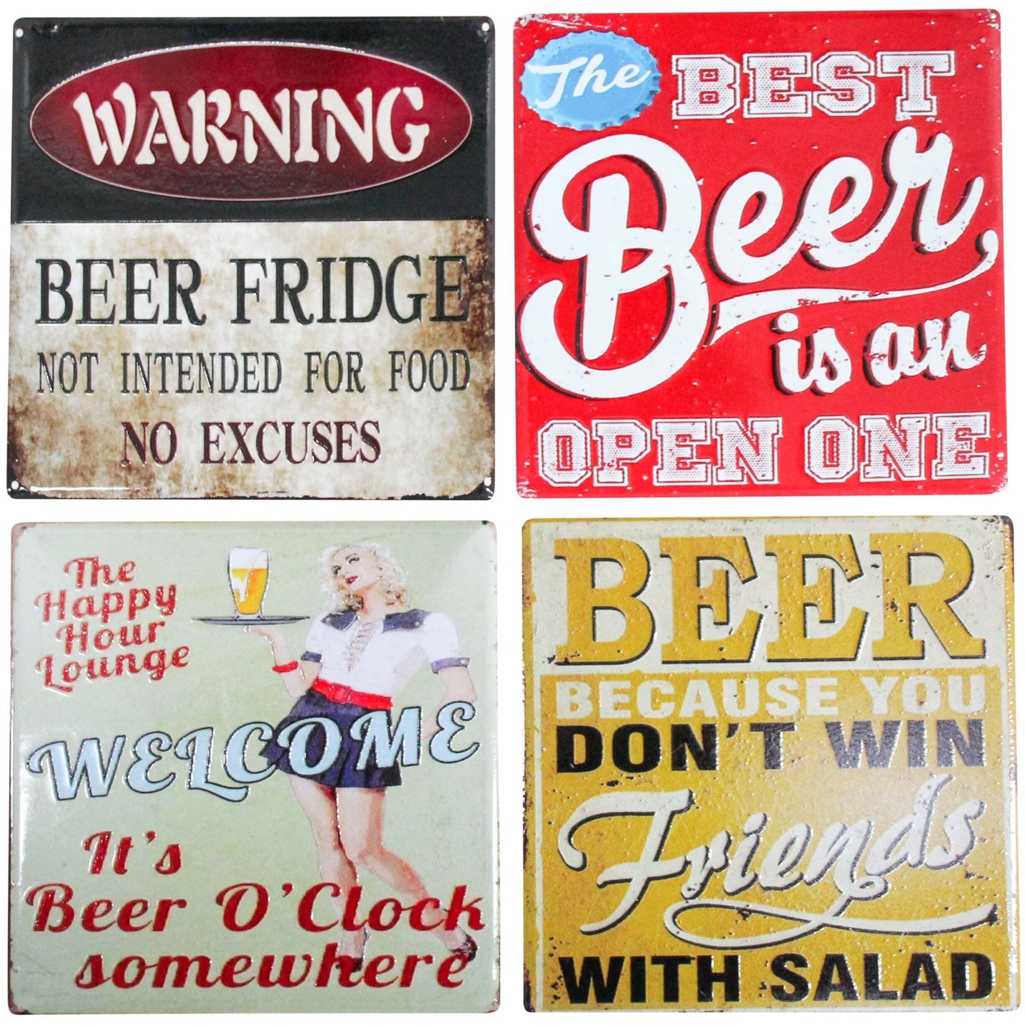 Coasters S/4 Beer - Land to Coast