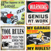 Coasters S/4 Garage Tools - Land to Coast