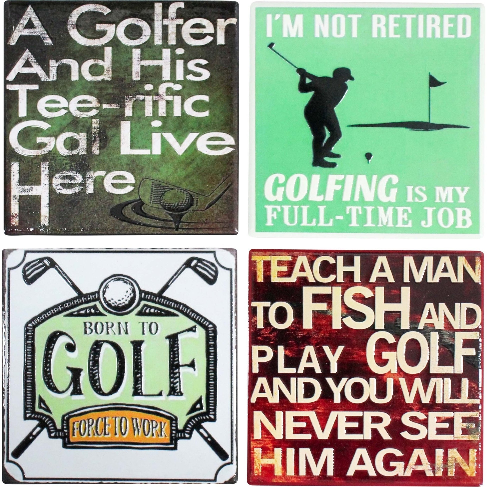 Coasters S/4 Golf - Land to Coast
