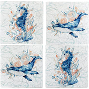 Coasters S/4 Ocean Animals - Land to Coast