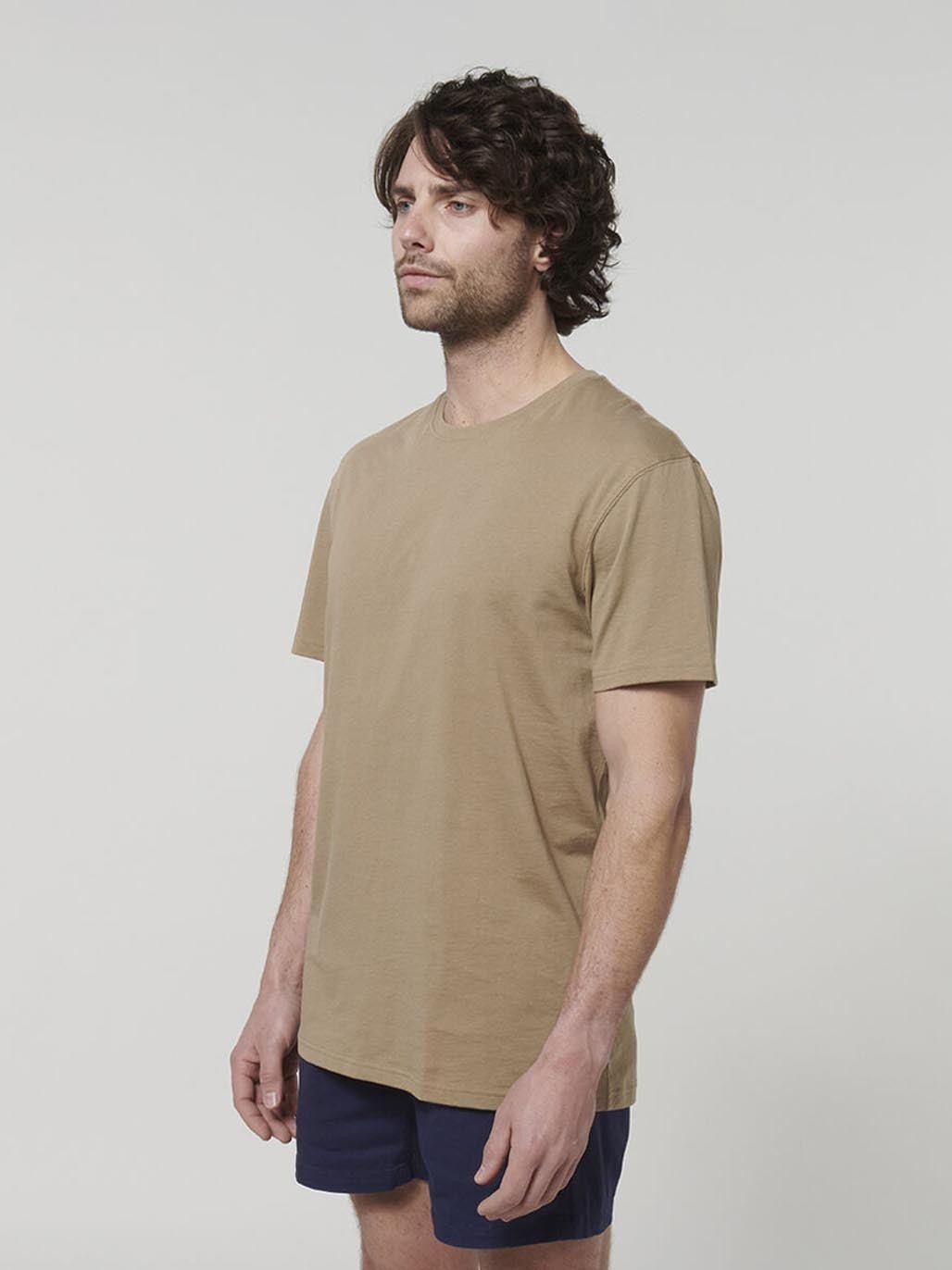 Core short sleeve tee Khaki Y19251 - Land to Coast