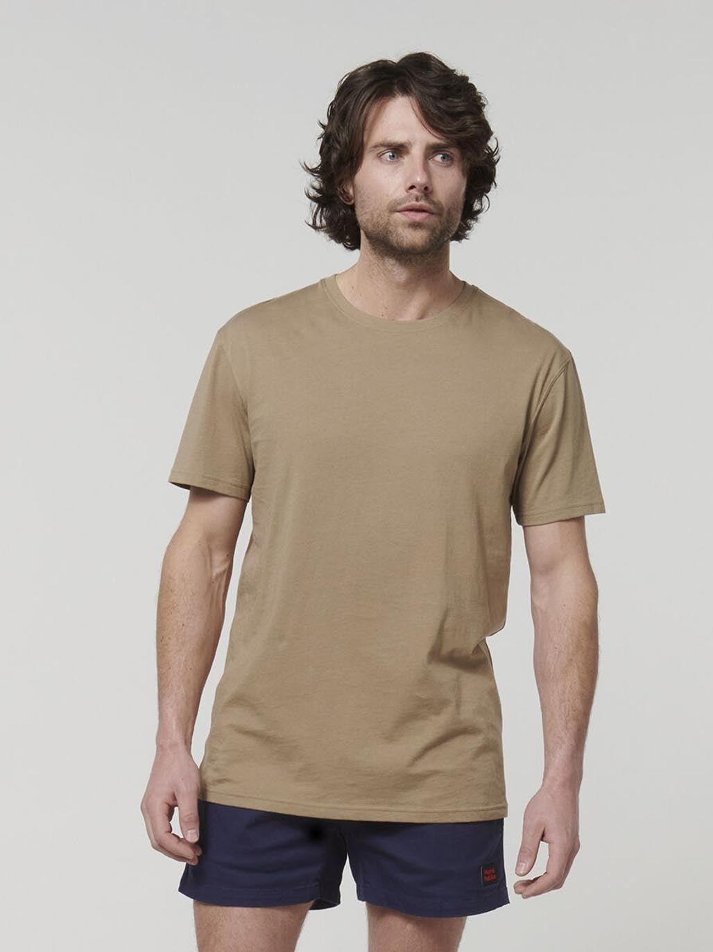 Core short sleeve tee Khaki Y19251 - Land to Coast
