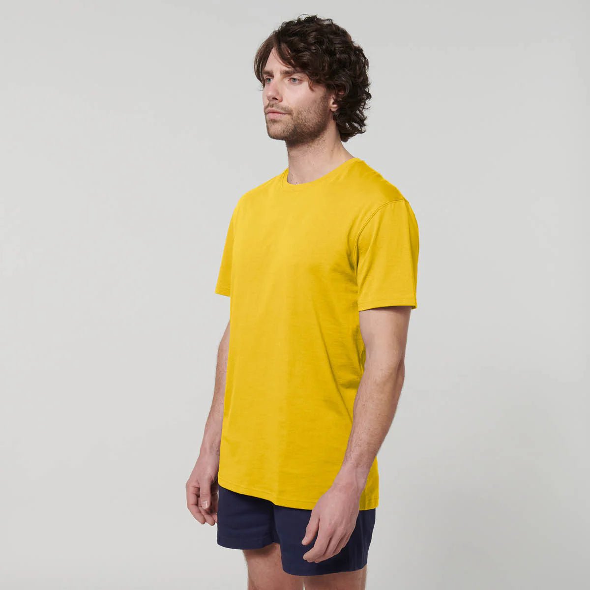 Core short sleeve tee Yellow Y19251 - Land to Coast