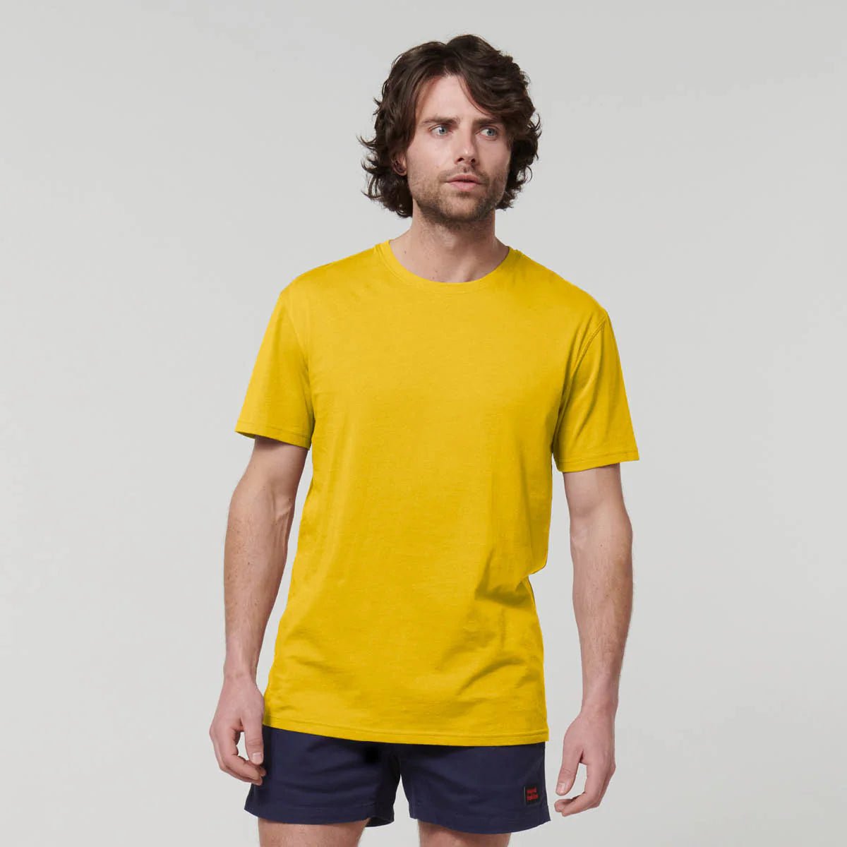 Core short sleeve tee Yellow Y19251 - Land to Coast