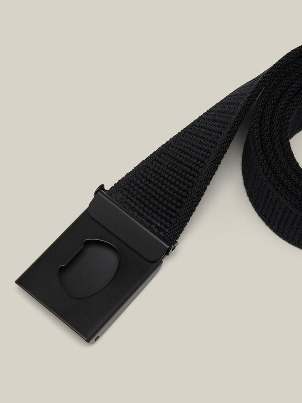 Core Stretch Webbed Work Belt Black with Bottle Opener Buckle Y26791 - Land to Coast