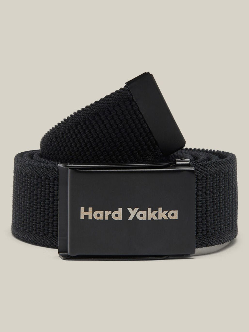 Core Stretch Webbed Work Belt Black with Bottle Opener Buckle Y26791 - Land to Coast