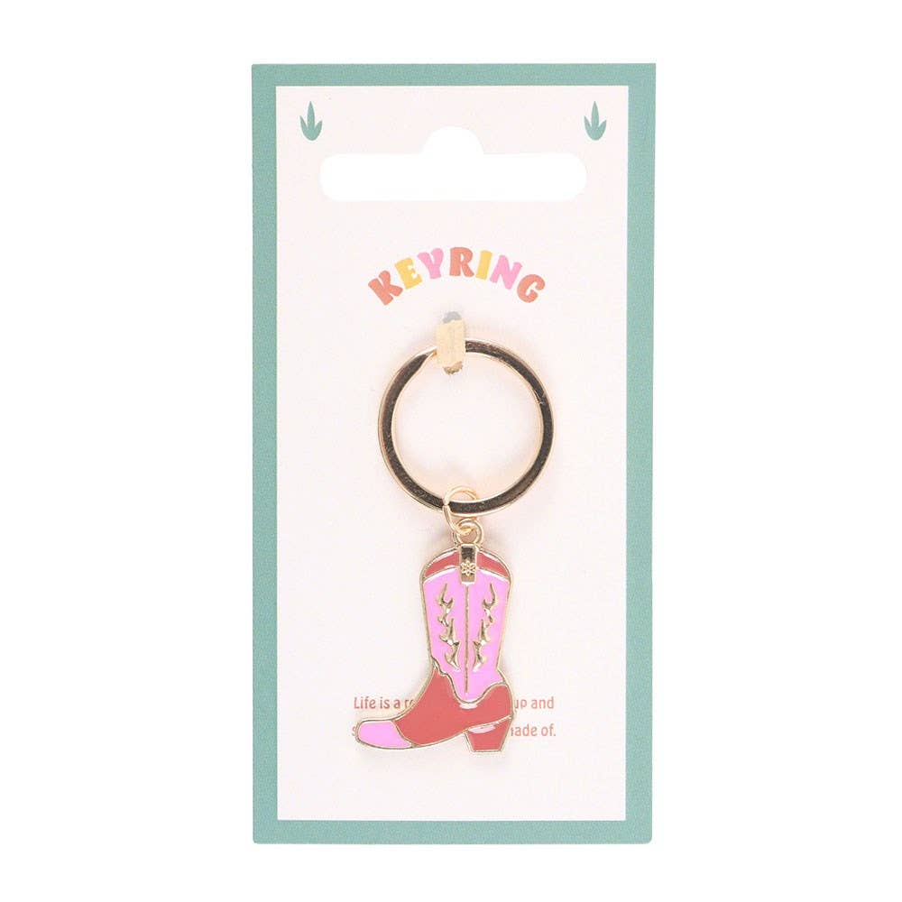 Cowboy Book Keyring - Land to Coast