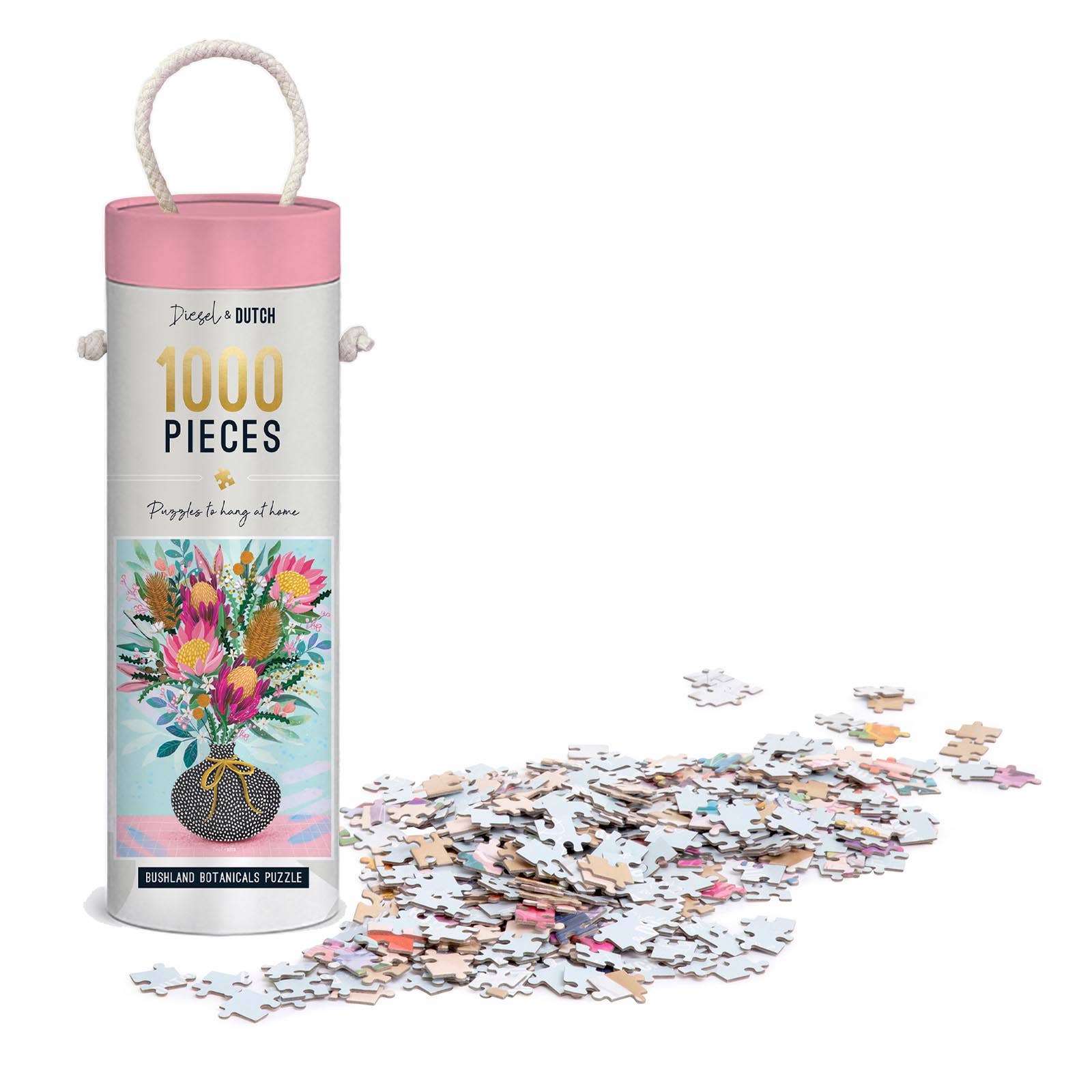Diesel & Dutch 1000pc Botanical Bushland Wall Jigsaw Puzzle PUZ053 - Land to Coast