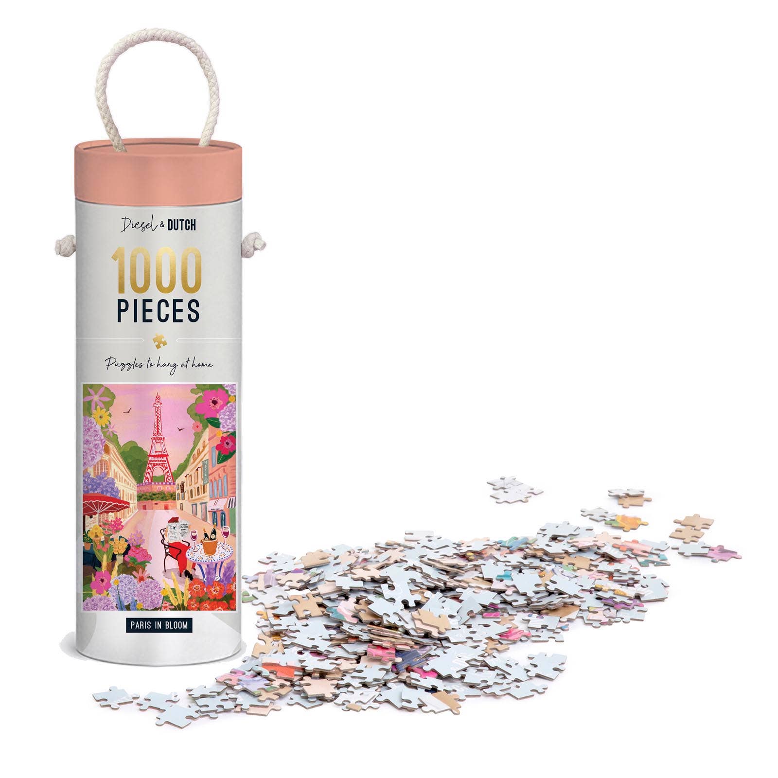 Diesel & Dutch 1000pc Paris In Bloom Wall Jigsaw Puzzle PUZ046 - Land to Coast