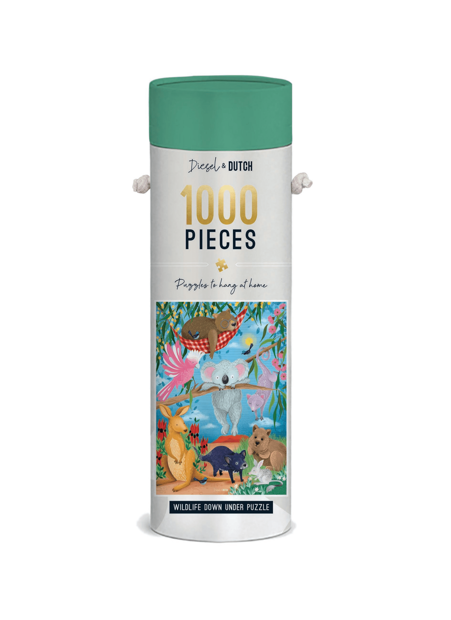 Diesel & Dutch 1000pc Wildlife Down Under Wall Puzzle PUZ054 - Land to Coast