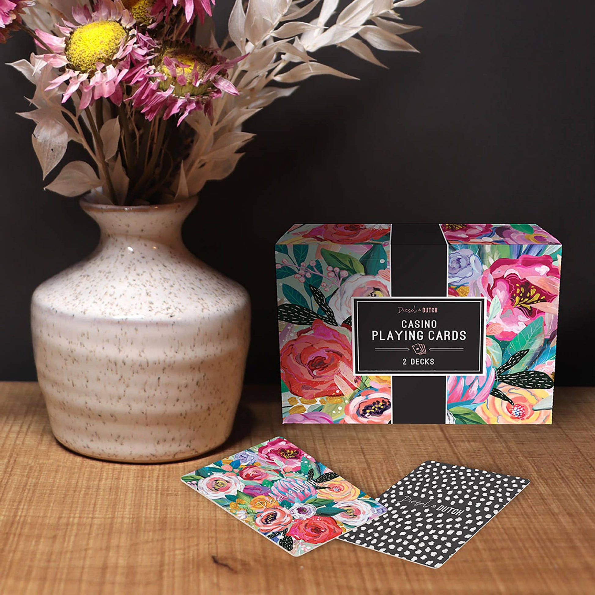 Diesel & Dutch Casino Playing Cards Inflorescence Floral Deck CPC003 - Land to Coast