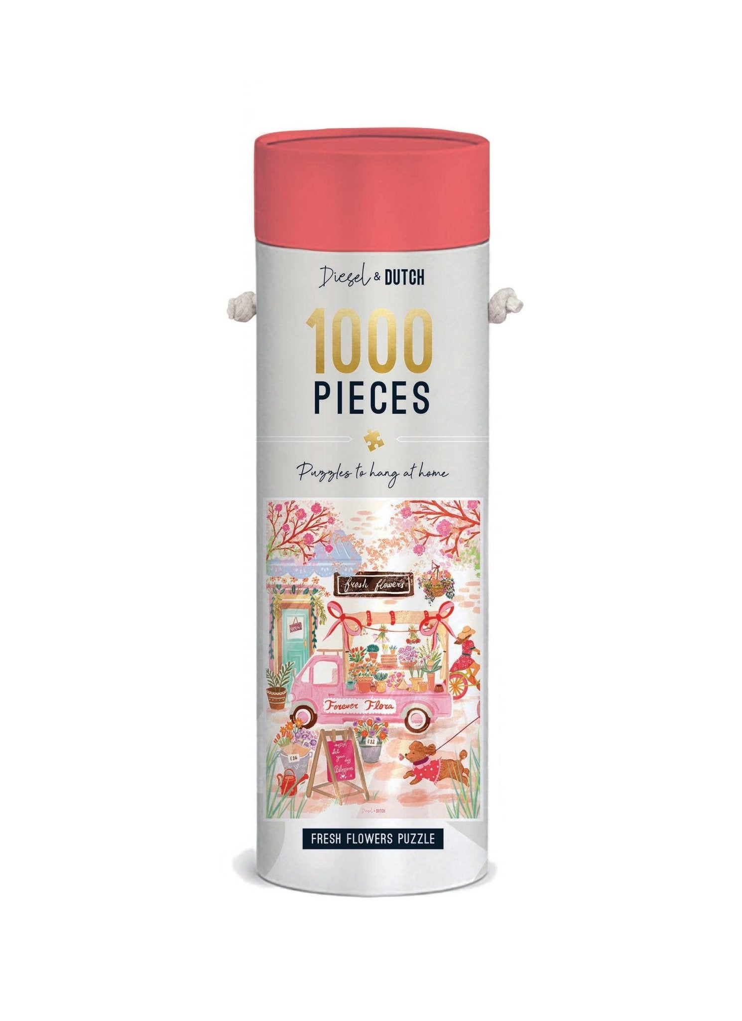 Diesel & Dutch Fresh Flowers 1000pc Wall Jigsaw Puzzle PUZ056 - Land to Coast