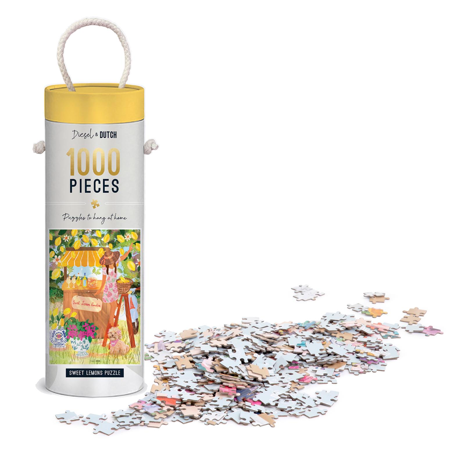 Diesel & Dutch Sweet Lemons 1000pc Wall Jigsaw Puzzle PUZ057 - Land to Coast