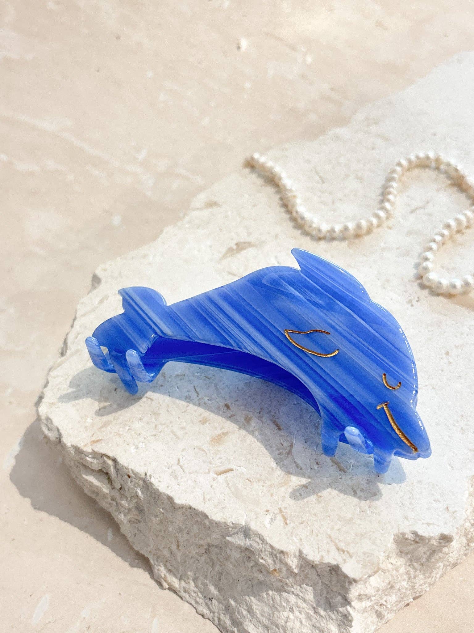 Dolphin Hair Claw Clip - Land to Coast