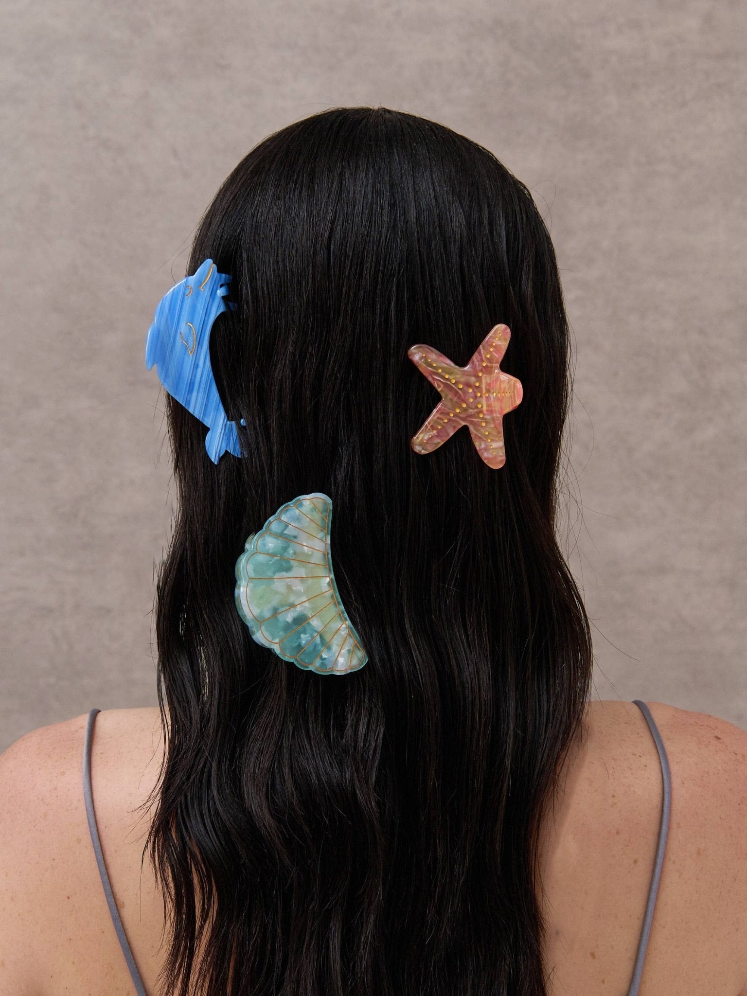 Dolphin Hair Claw Clip - Land to Coast