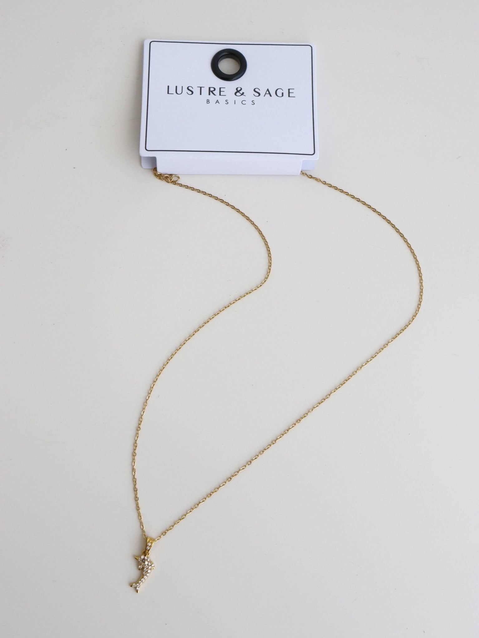 Dolphine 18K Gold Plated Necklace - Land to Coast