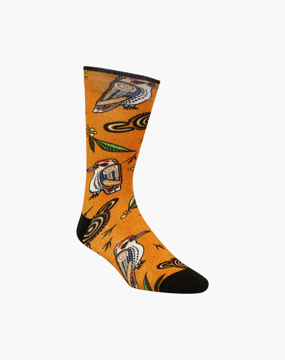 MENS Fun Socks NATIVE AUSTRALIAN KOOKABURRA BAMBOO SOCK