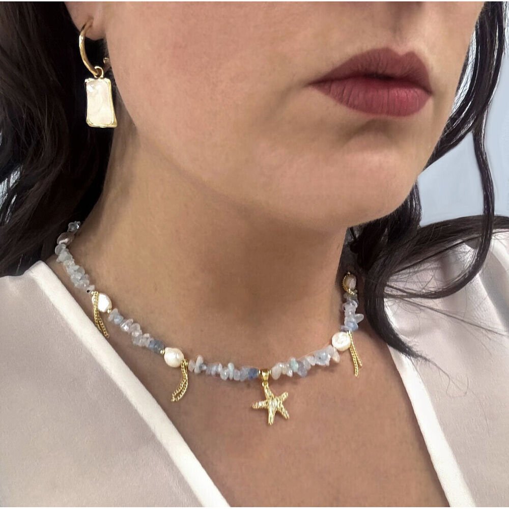 Earrings Pearl Modine - Land to Coast