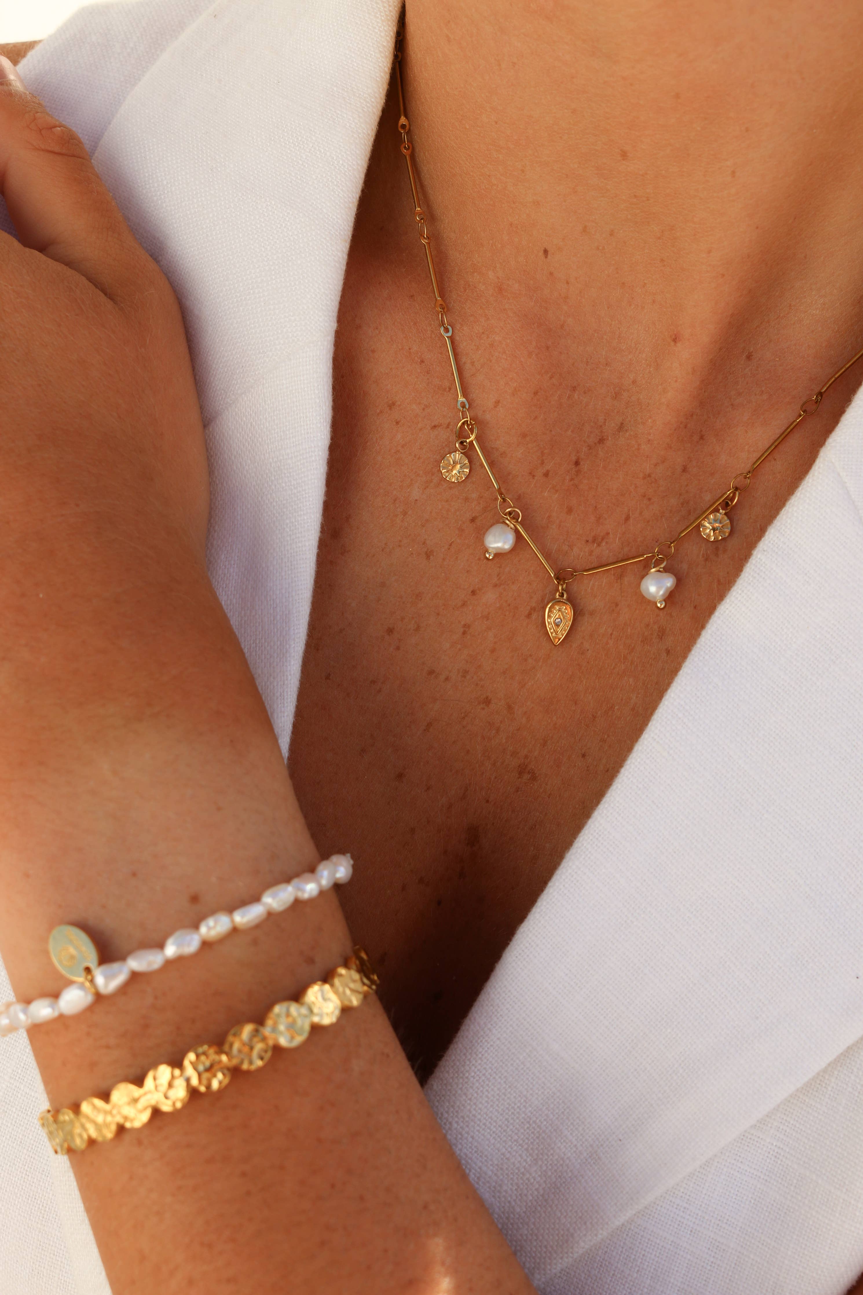 Sea Soul Home Freshwater Pearl Bracelet Natural Pearls