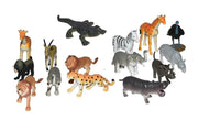 Eco Zip Tube Africa Figurines - Land to Coast