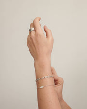 Evil Eye Sterling Silver Plated Bracelet - Land to Coast