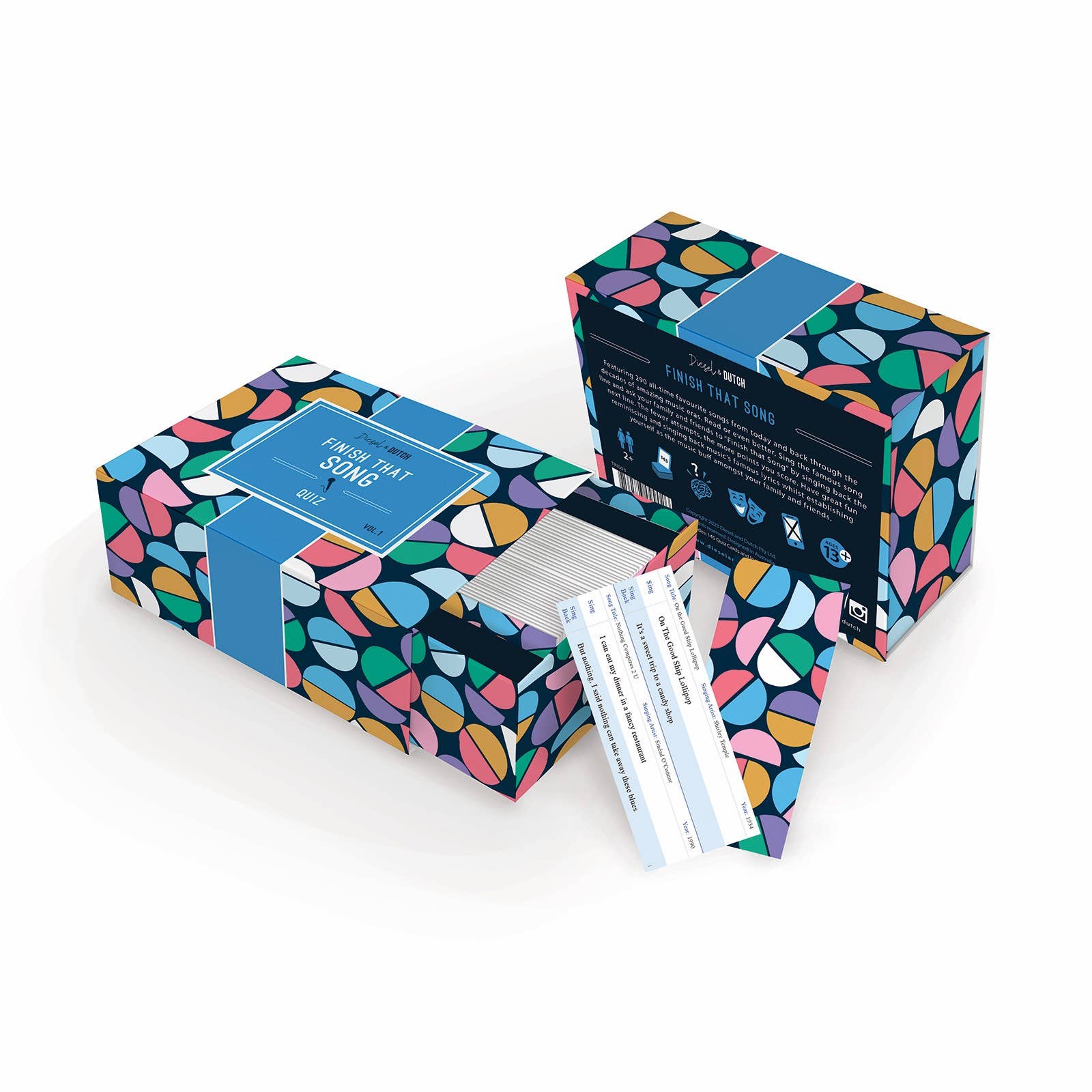 Finish That Song Trivia Box - Land to Coast