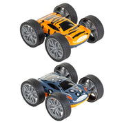 Flip Cars Tiger/Snow Leopard Action Toy - 3.5" - Land to Coast