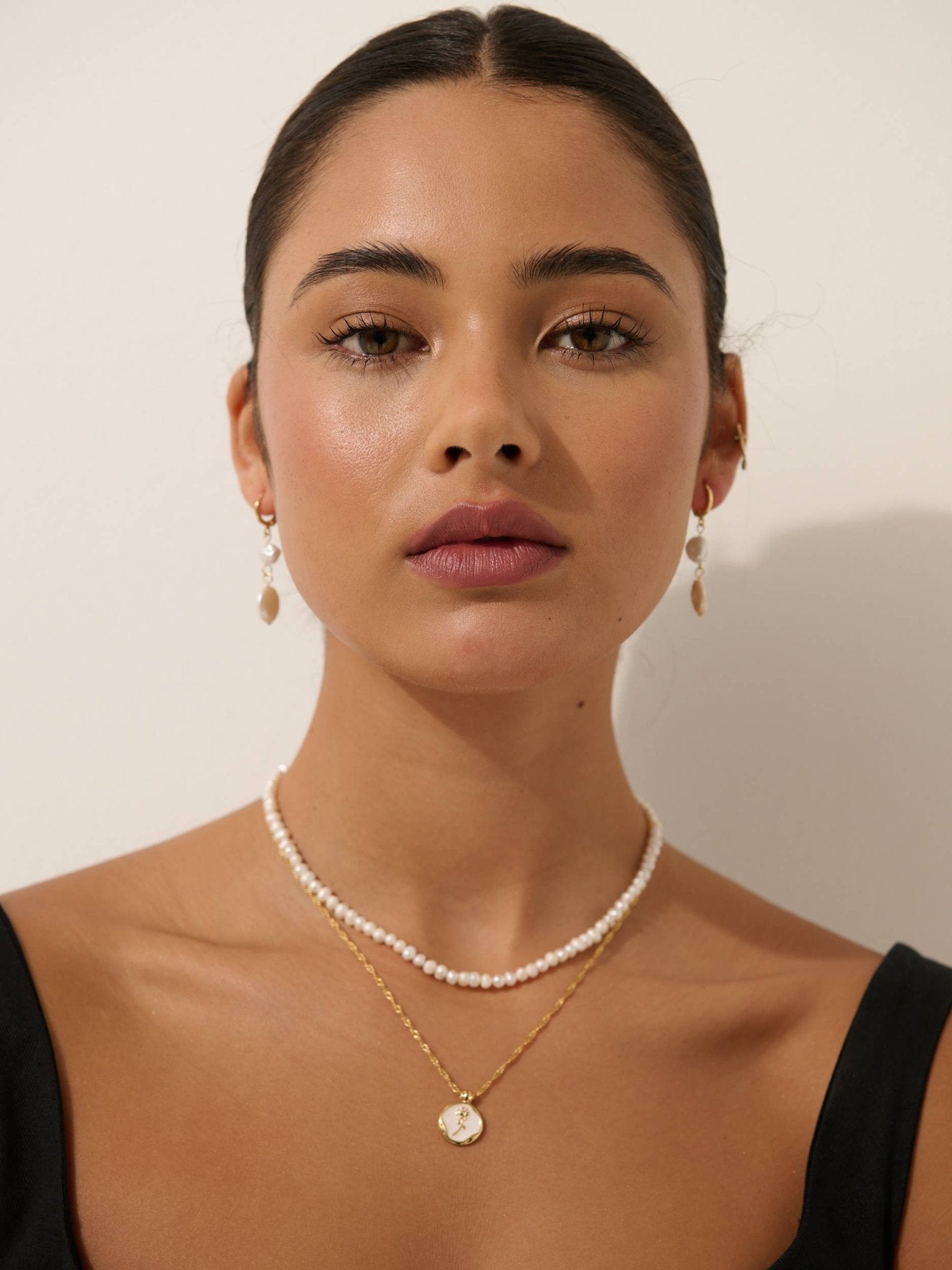 Freshwater Pearl Gold Plated Choker - Land to Coast