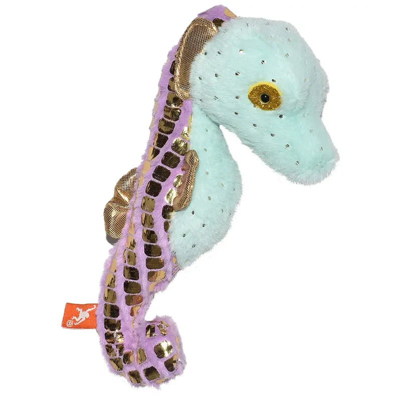 Green Seahorse Stuffed Animal - 6" - Land to Coast