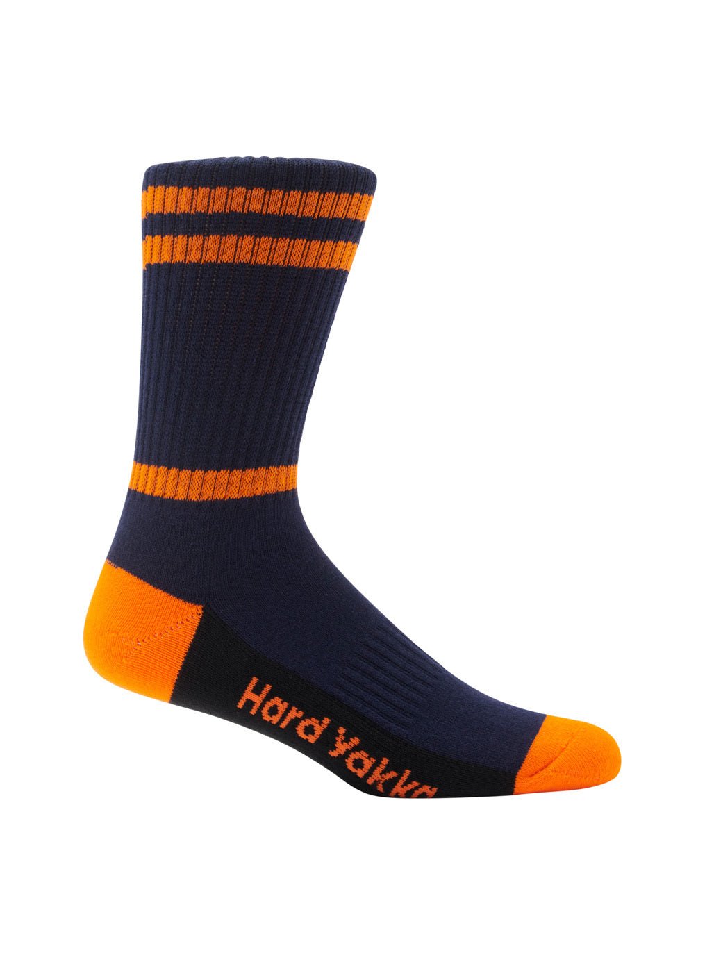 Hard Yakka 3056 Sock & Beanie Bundle 2 Pack Yellow Waffle Knit Beanie Crew Socks Y20110 - Land to Coast