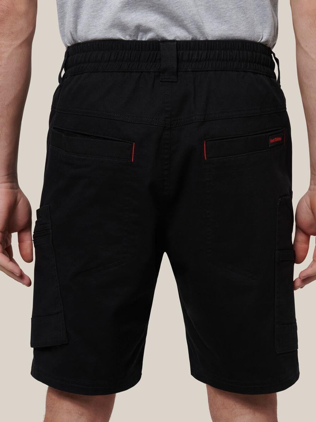 Hard Yakka 3056 ToughMaxx Work Mid Length Shorts Black Y05165 - Land to Coast