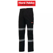 Hard Yakka Canvas Cargo Pants Tough Double Layer Knees Reflective Stretch Y02855 - Land to Coast
