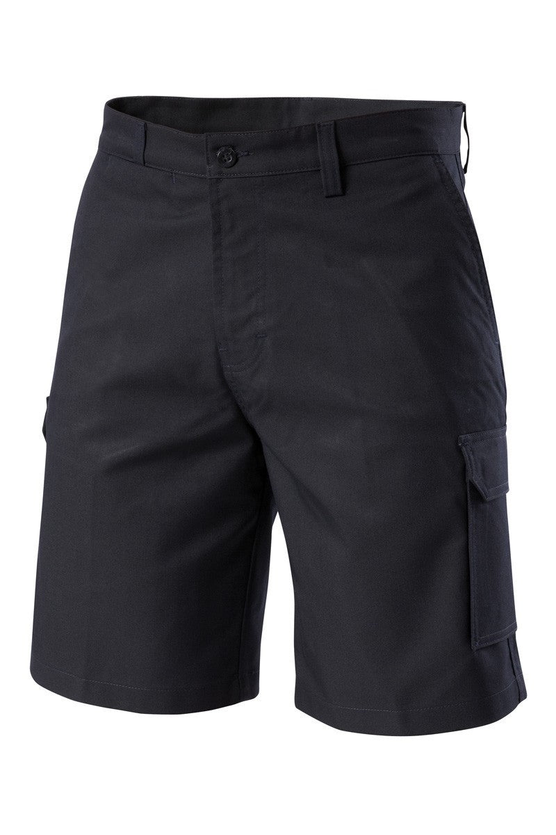 Hard Yakka Mens Gen Y Cargo Poly Super Crease Work Press Comfy Shorts Y05590 - Land to Coast