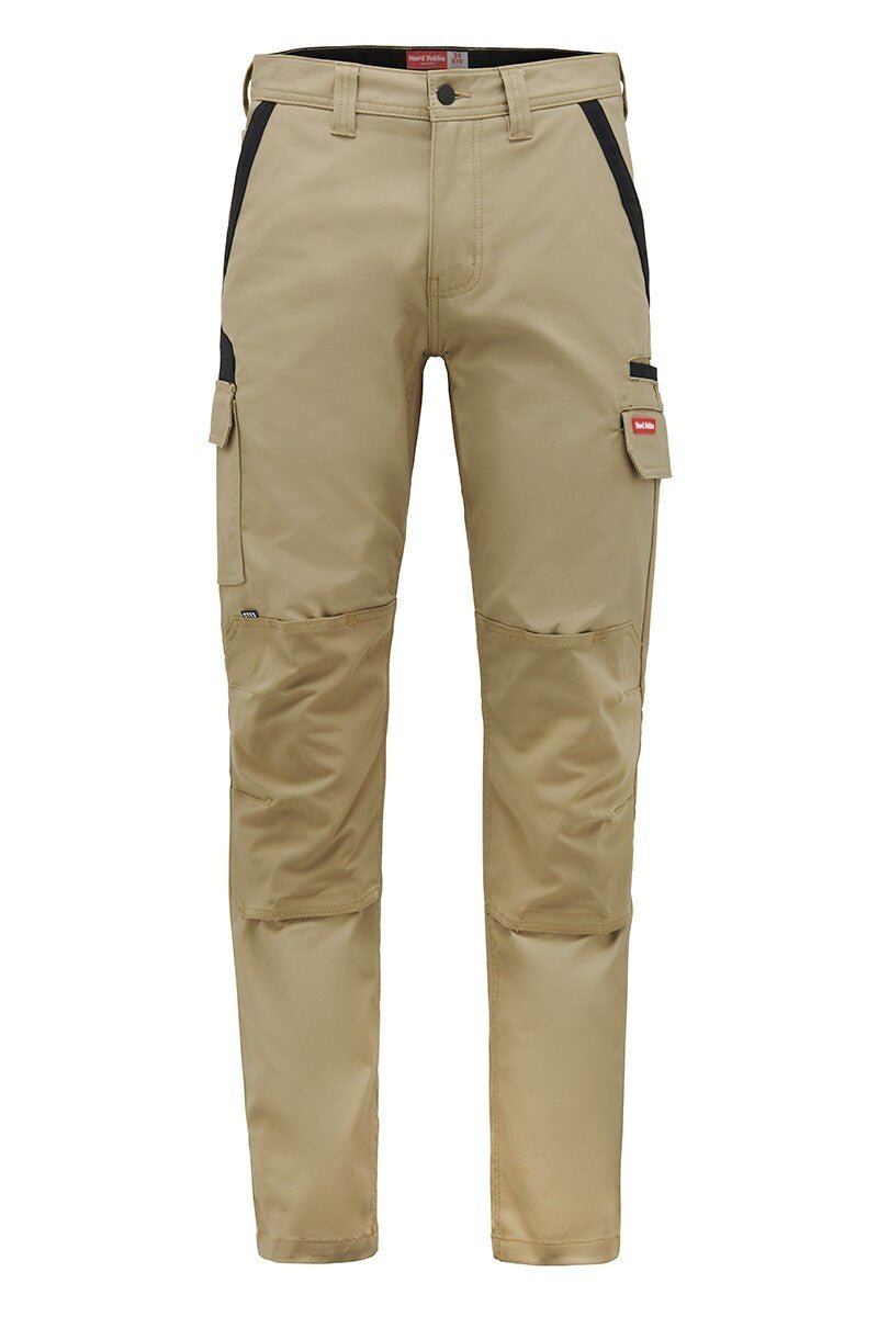 Hard Yakka Mens Legends Stretch Slim Pants Tough Reinforced Work Tradie Y02740 - Land to Coast
