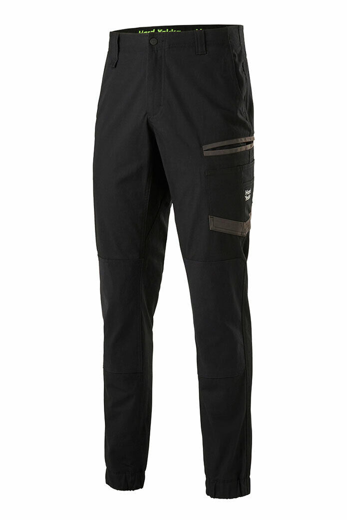 Hard Yakka Mens Raptor Cuff Pants Work Safety Tough Comfy Cargo Wear Y02717 - Land to Coast