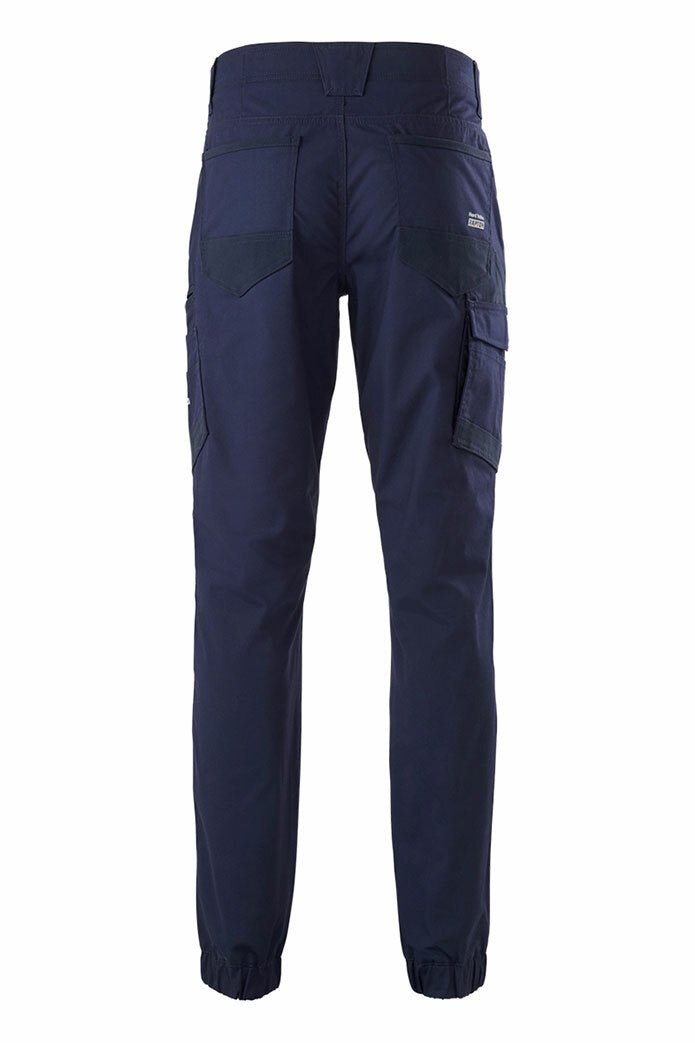 Hard Yakka Mens Raptor Cuff Pants Work Safety Tough Comfy Cargo Wear Y02717 - Land to Coast