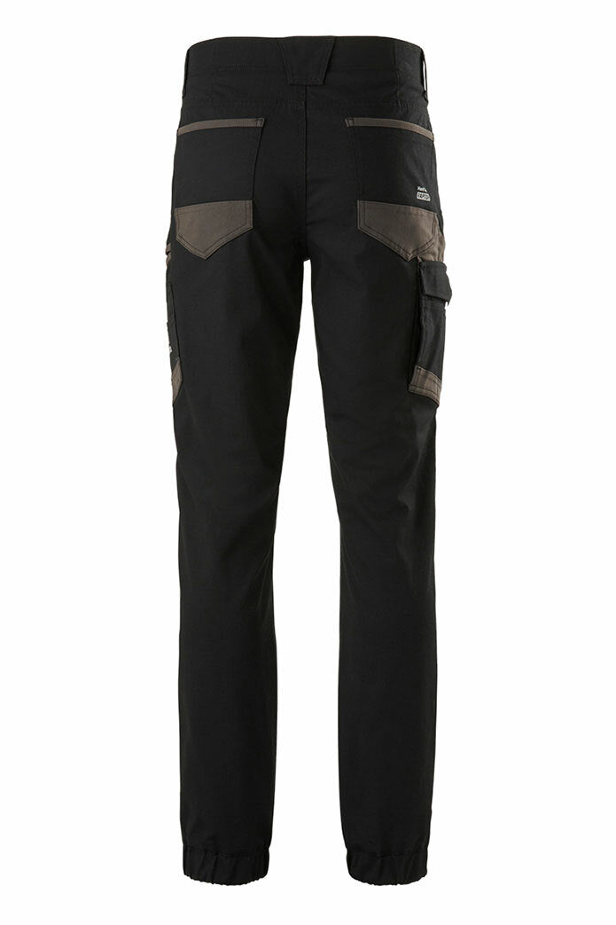 Hard Yakka Mens Raptor Cuff Pants Work Safety Tough Comfy Cargo Wear Y02717 - Land to Coast