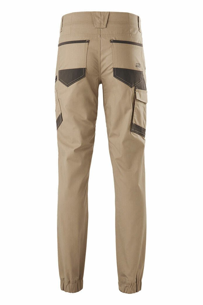 Hard Yakka Mens Raptor Cuff Pants Work Safety Tough Comfy Cargo Wear Y02717 - Land to Coast