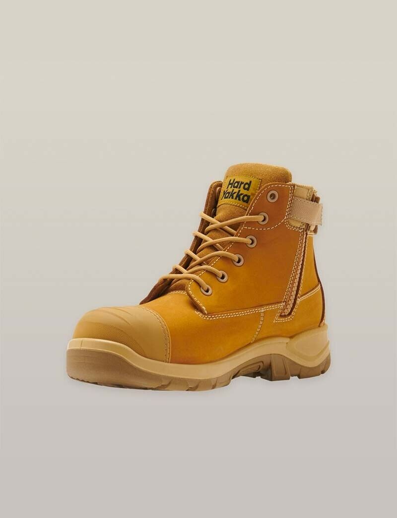 Hard Yakka Mens ToughMaxx 6Z Water - Resistant Steel Toe Shoe Safety Boot Y60359 - Land to Coast