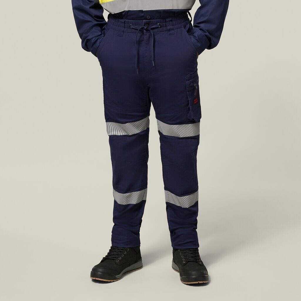 Hard Yakka Mens ToughMaxx Taped Regular Fit Comfortable Work Pants Y02003 - Land to Coast