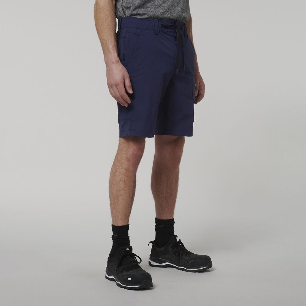 Hard Yakka Mens X Stretch Durable Workwear Lightweight Pockets Mid Short Y05167 - Land to Coast