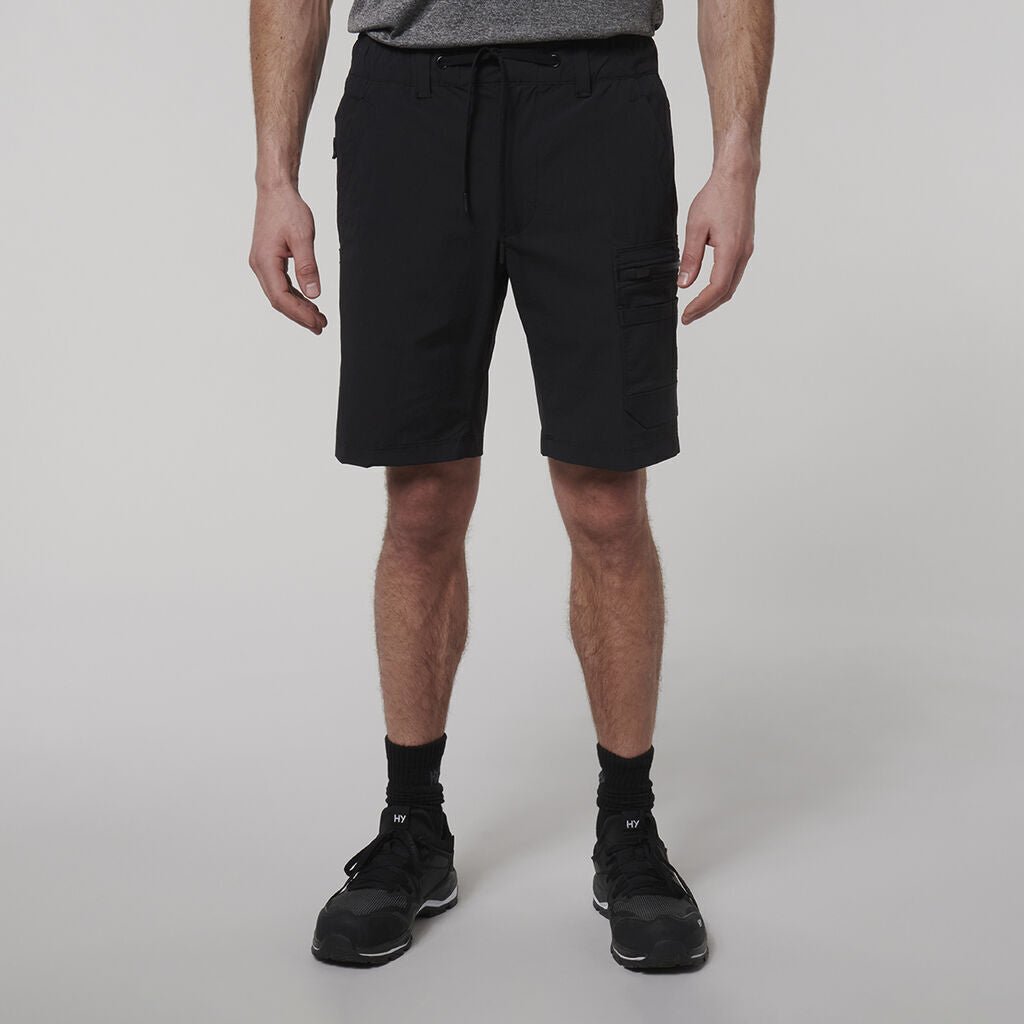 Hard Yakka Mens X Stretch Durable Workwear Lightweight Pockets Mid Short Y05167 - Land to Coast